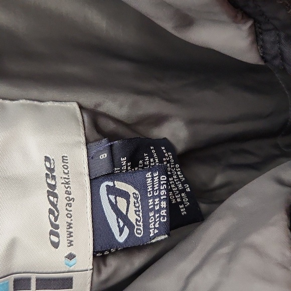 Orage Ski Pants Womens Size 8 Snowboarding Black - Picture 8 of 16